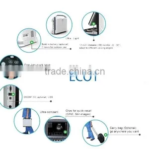 CE Approved Advanced Chison Ultrasound Scanner With 3.5Mhz Multi-frequency Convex Probe ECO1 thumbnail-2