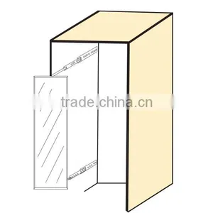 Hidden in Wardrobe Dressing Mirror Fittings thumbnail-5
