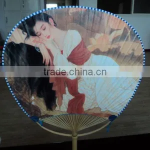 Bamboo Fan With High Quality thumbnail-1