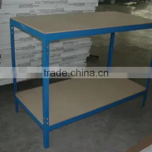 Best Price MDF Board Workbench With Metal Frame and Back thumbnail-3