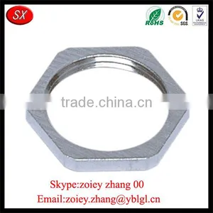 High Quality High Precision Customized Aluninum Flat Npt Nut For Sale thumbnail-3