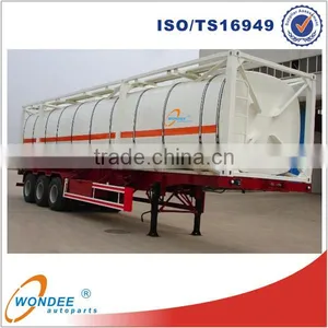 LPG Trailer Propane Trailers Gas LPG Container Tank Semi Trailer for Sale thumbnail-1