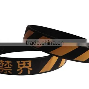 Wholesale Custom Logo Print Design Your Own Wristband thumbnail-1