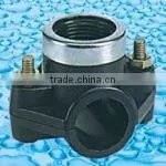 Polypropylene Saddle PP Clamp Saddle Bolt & Nut 25*1/2"-63*1/2"/polypropylene Saddle/pp Saddle/ferrule Clamp thumbnail-1