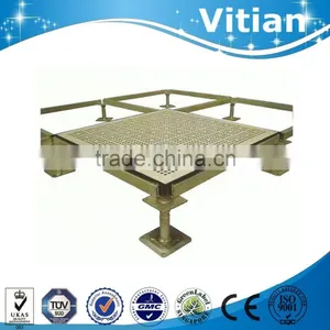 Perforated Raised Floor Access Floor Steel Panel Airflow Panel thumbnail-1