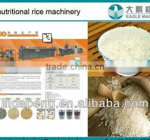 DP85 New Condition and Full Automatic Artificial Rice Extruder Machine/equipment /making Plants in China thumbnail-1
