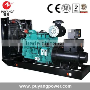 Global Service 1000 Hours Guarranty Ats Diesel Generator 500kva Powered by Cummins Engine thumbnail-1