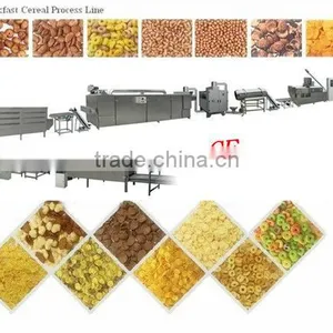 Breakfast Corn Flakes/Cereals Processing Plant/ High Quality Corn Flakes Production Line o thumbnail-1