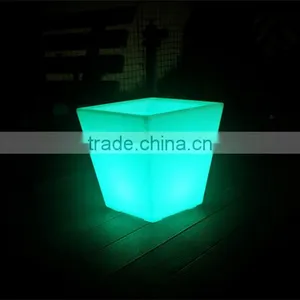 New Decorative Flashing Flower Plant Pot Led Light Lamp Garden Home thumbnail-1