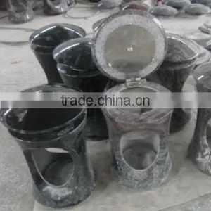 Tombstone Cemetery Lamp and Funeral Vase thumbnail-1