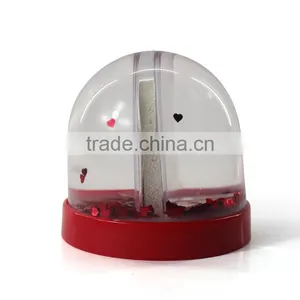 Acrylic Simple Photo Holder Snow Globe thumbnail-3