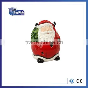 Christmas Ceramic LED Candel Latern Light thumbnail-1