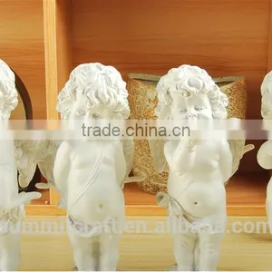 Wedding Table Centerpieces Decoration White Love Cupid Statues thumbnail-3