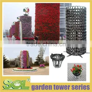 Wedding Flower Stands Types of Ornamental Plants Aeroponic Tower Garden thumbnail-1