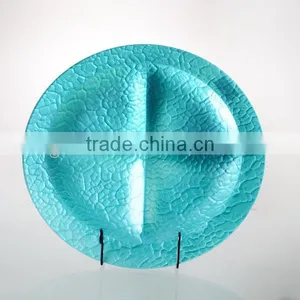 Recycle Green Color Serving Glass,serving Plate thumbnail-2