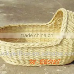 Eco-friendly Willow Mose Basket & Natural Materail Baby Basket thumbnail-1