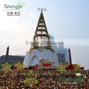 Gold Christmas Tree , Beautiful Artificial Christmas Tree thumbnail-2