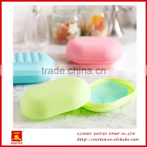 New Style Custom Easy Carry Travel Square Plastic Soap Box/Soap Stand thumbnail-2