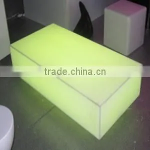 Garden Set Specific Use and No Folded Illuminated Outdoor Polyethylene Furniture DJ Table thumbnail-1