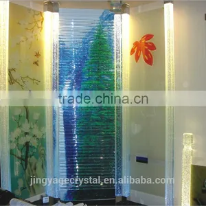 Solid Glass Pillars With Bubbles For Home Decoration thumbnail-3