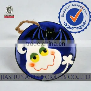 Ghost Relief Ceramic Home Made Decorative Wall Hanging thumbnail-1