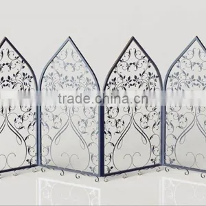 Simple Stylish Bedroom Hollow Folding Personality Metal Screen thumbnail-1