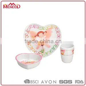 Shark Shape Melamine Plates and Bowls, Good Quality Children Japan and South Korea Tableware thumbnail-2