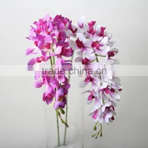 Single Blooming Orchid Artificial Orchid Flower Decorative Orchid Flowers Manufacturer thumbnail-3
