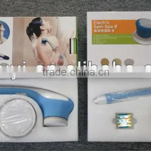 As Seen on TV Spinning Spa Brush Waterproof Electric Bath Brush With Massage Function thumbnail-6