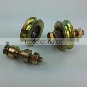 1.5inch Sliding Gate Wheel u Groove Wheel Diameter 40mm Thickness 12mm Bearing 6000RS Groove "U" With M8x45 Bolt 412R thumbnail-1