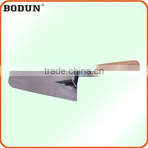G2019 Stainless Steel Bricklaying Trowel With Wooden Handle thumbnail-1