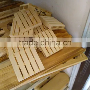 Miniature Craft Wood Pallet Coasters thumbnail-2