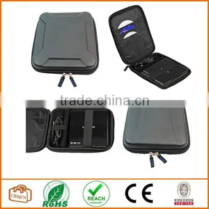 Black EVA Travel Hard Case Cover Sleeve for External USB DVD CD Blu-Ray Rewriter / Writer thumbnail-1