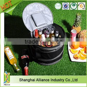 Cooler Bag/ Collapsible Round Cooler Bag/ Car Cooler Bag 12v thumbnail-6
