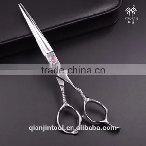 Salon Tool Professional Hair Cutting Scissors Diamond Ball Bearing Screw Thinning Scissors Apanese Technology Stainless Steel thumbnail-1