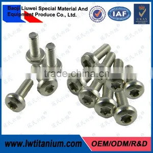 OEM ISO14583 8-32 Torx Button Head Titanium Screw thumbnail-1