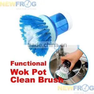 Pot Cleaning Brush for Cooking Home Kitchen thumbnail-1
