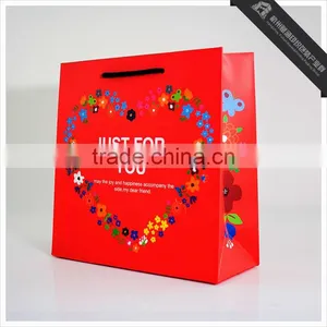 Colorful Printed Custom Made Paper Shopping Bags thumbnail-5