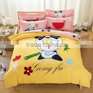 100%polyester Kids 3pcs Cartoon Animal Design Dinosaur Bedding Sets thumbnail-3