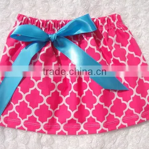 2015wholesale Short Skirt Quatrefoil Pattern,kids Skirt,baby Dress thumbnail-1