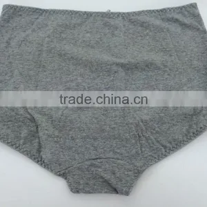 Fashion Style! 2015 New Arrival Heather Grey Color Briefs With Lace Comfortable Wearing Big Size Women Mommy Pants thumbnail-2