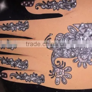 HAND Crystal Sticker TATTOO Carnival thumbnail-1