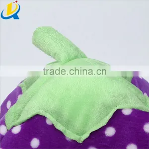 New Design Strawberry Shaped Cheap Good Quality Soft Dog Bed Wholesale thumbnail-5