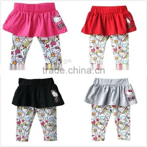 Fashion Baby Girls Kitty Legging-skirts Children Leggings and Tights thumbnail-1
