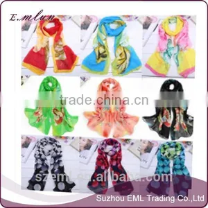 2016 Spring Summer Fashion High-grade Lady Scarf Woman Wholesale Scarf thumbnail-1