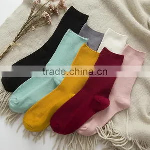 Zm53126a 2017 Hot Sale Women High Ankle Indoor Socks Wholesale thumbnail-4