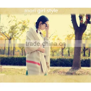 New Design Petty Route Knit Winter Mori Girl Style 200*90cm Girl Super Big Thick Shawl Blanket Scarfs 2016 thumbnail-4