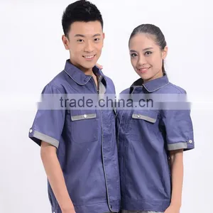 New Arival Best Price Poly Cotton Coveral Work Workwear Cheap Technician Uniform thumbnail-1