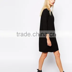 Monki 3/4 Sleeve Knitted Dress thumbnail-4