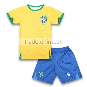 Hot Selling Jersey Soccer New Design Soccer Uniform Sets thumbnail-3
